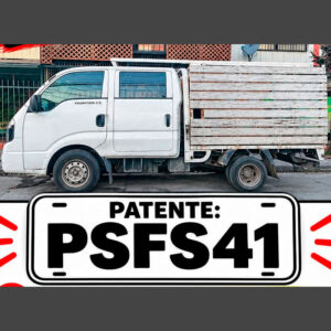 Kia Frontier blanco robado en Puente Alto, patente PSFS41