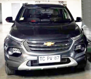 Chevrolet Groove gris robado en Macul, patente TCPV87